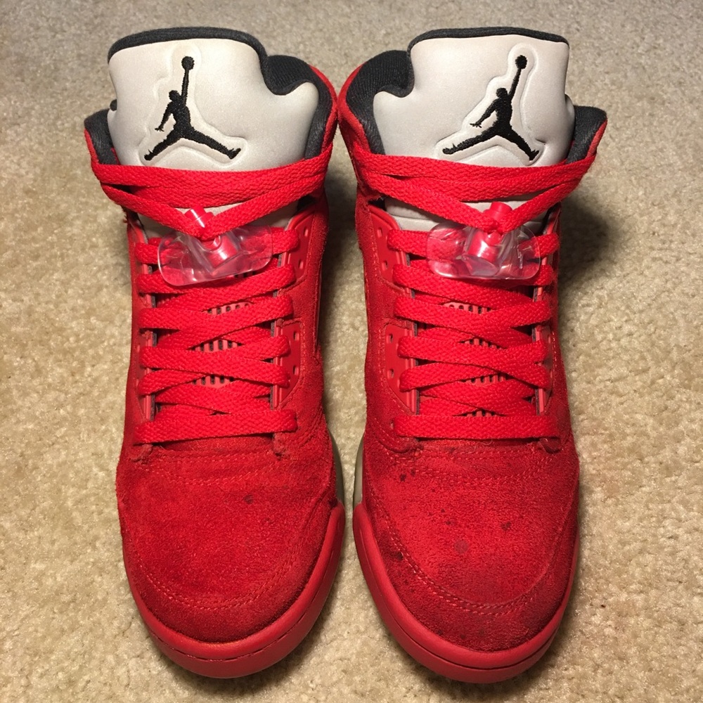 Jordan 5 Retro Red Suede